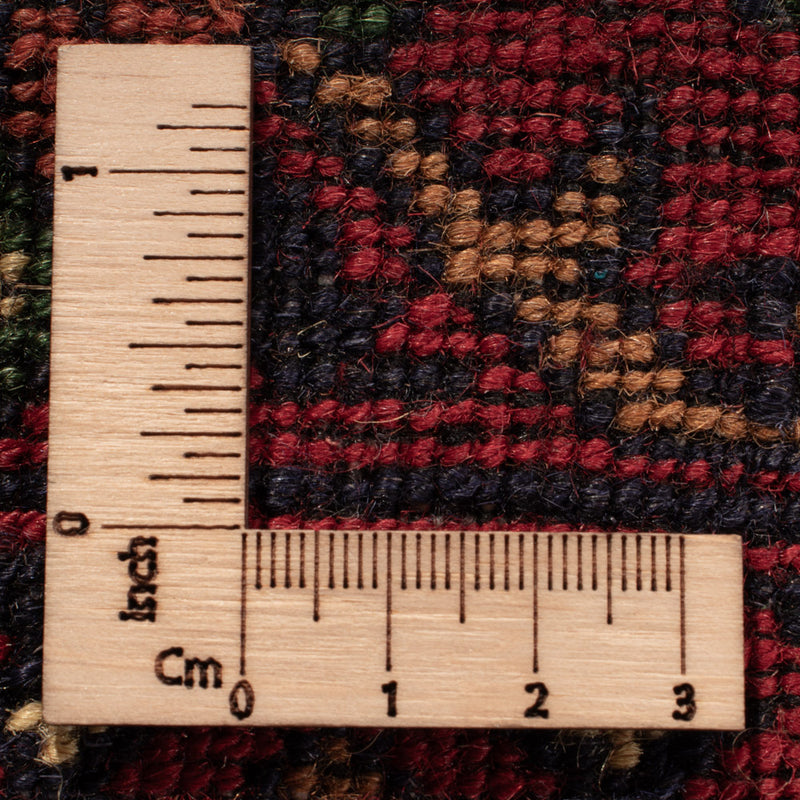 Afghansk tæppe - 353 x 254 cm - rust