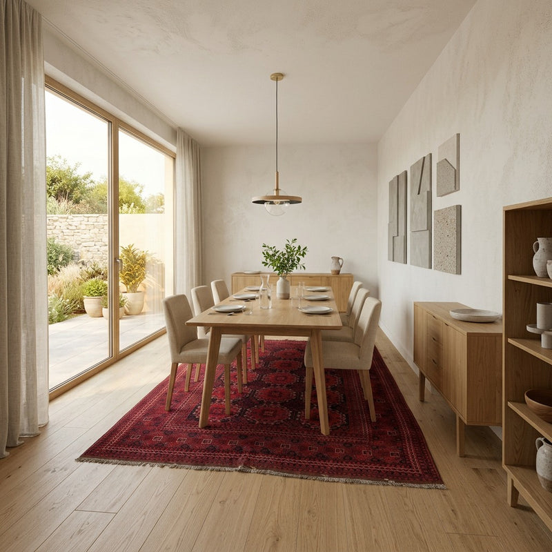 Afghansk tæppe 335x240cm - Orientalsk tæppe