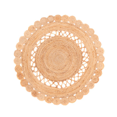 Jutemåtte - 200 x 140 cm - natur