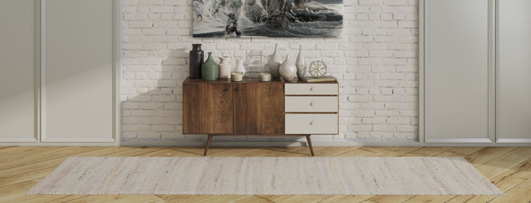 Kelim-tæppe - Trendy - Toska - løber