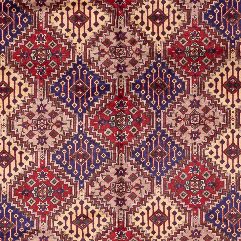 Løber Afghansk tæppe - 403 x 296 cm - mørk beige