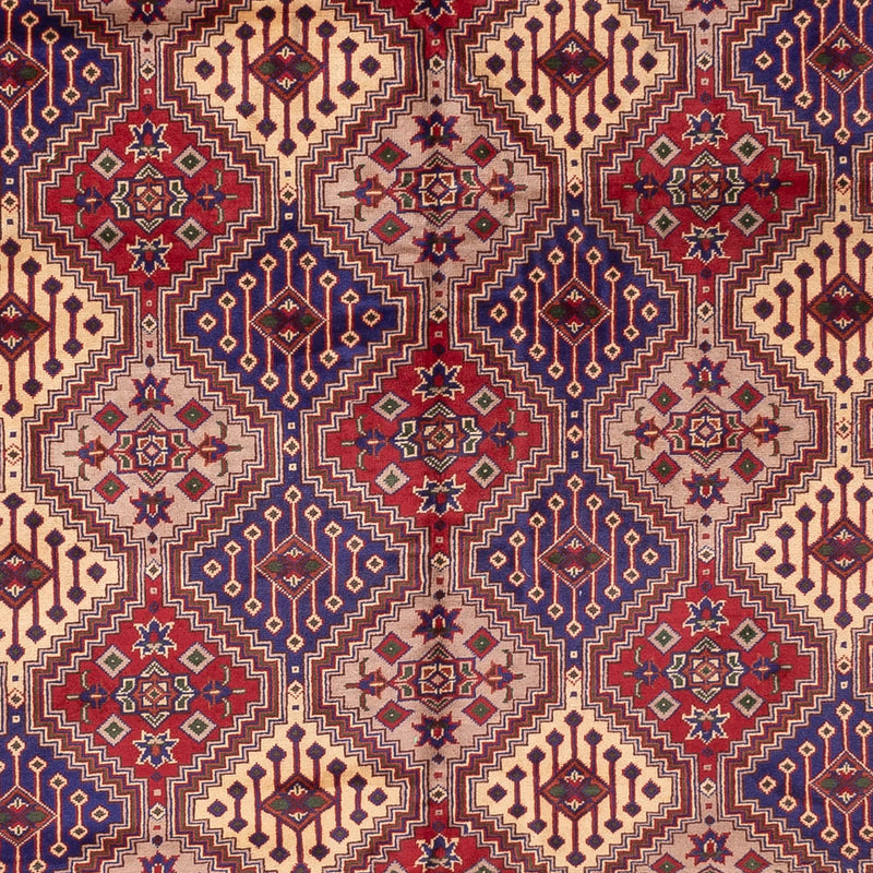 Løber Afghansk tæppe - 403 x 296 cm - mørk beige