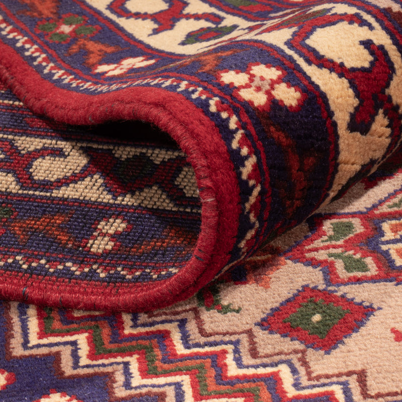 Løber Afghansk tæppe - 403 x 296 cm - mørk beige