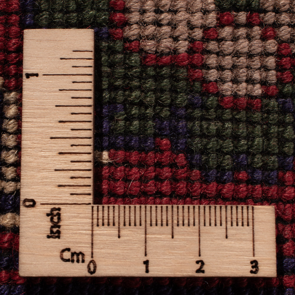 Løber Afghansk tæppe - 403 x 296 cm - mørk beige