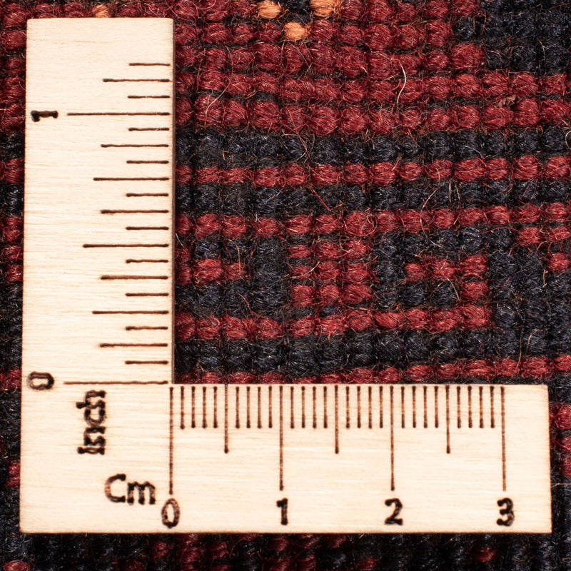 Afghansk tæppe - 303 x 200 cm - rød