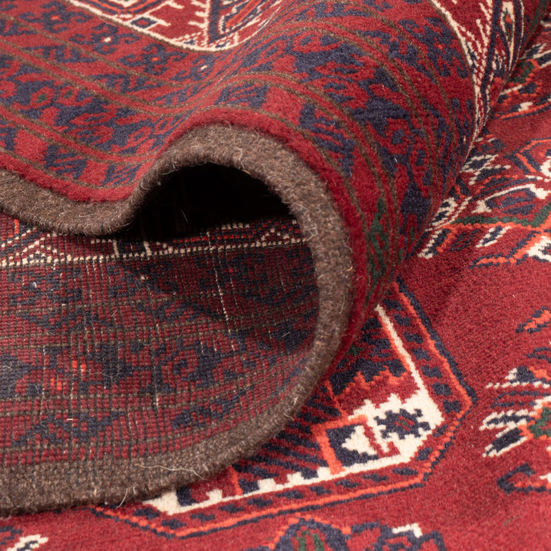 Afghansk tæppe - Bukhara - 288 x 197 cm - rød