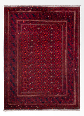 Afghansk tæppe - Bukhara - 289 x 208 cm - rød