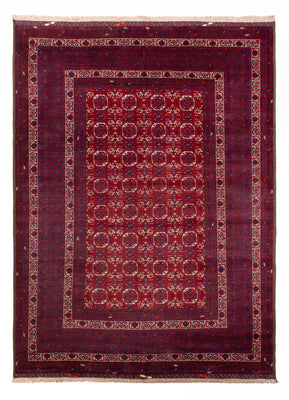 Afghansk tæppe - Bukhara - 283 x 198 cm - mørkegrå