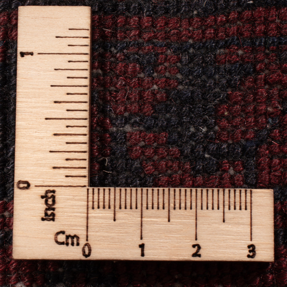 Løber Afghansk tæppe - 295 x 79 cm - rød