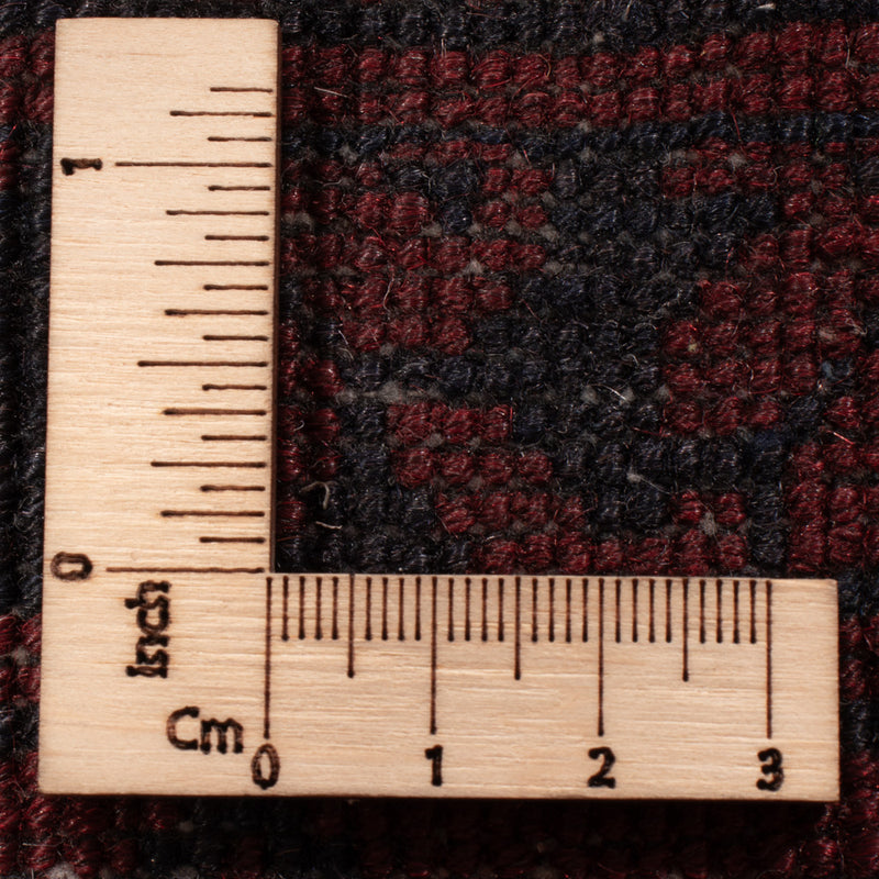 Løber Afghansk tæppe - 295 x 79 cm - rød