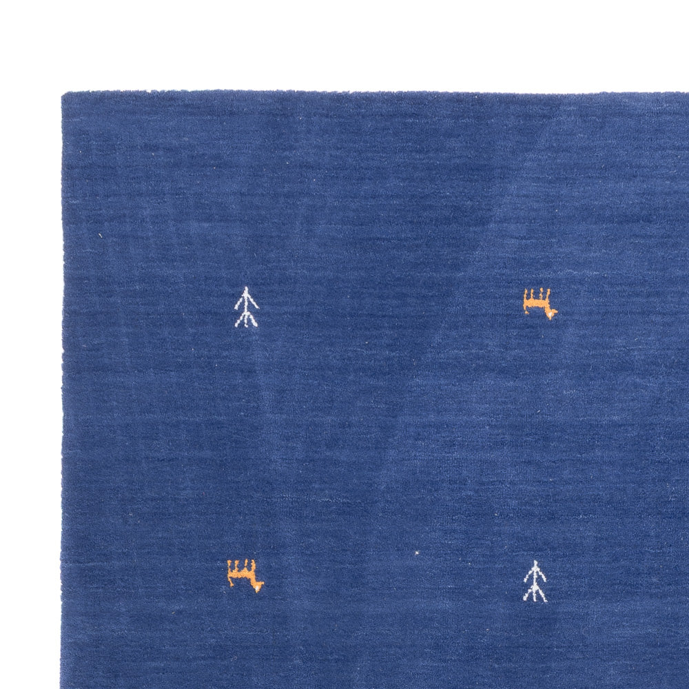 Gabbeh Teppich - Softy - 230 x 160 cm - blau
