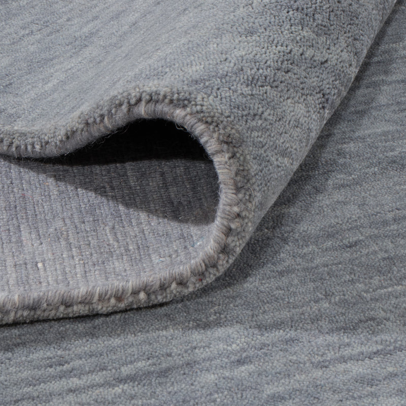 Gabbeh Teppich - Loribaft Softy quadratisch  - 200 x 200 cm - grau