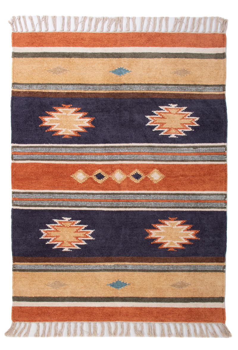 Moderne kilim Tæppe 130x90cm