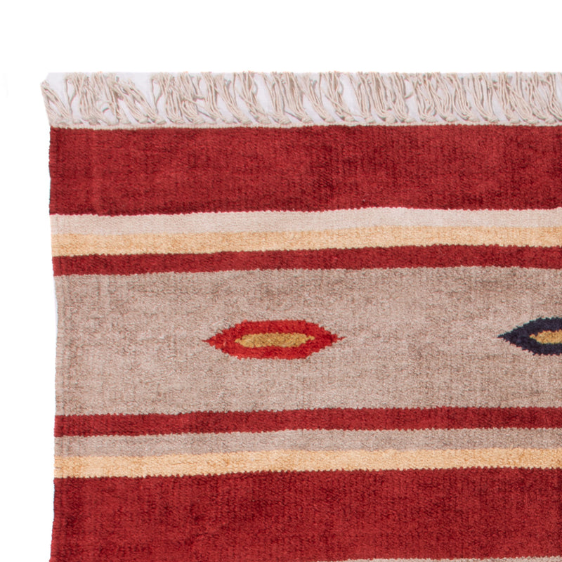 Moderne kilim Tæppe 140x100cm