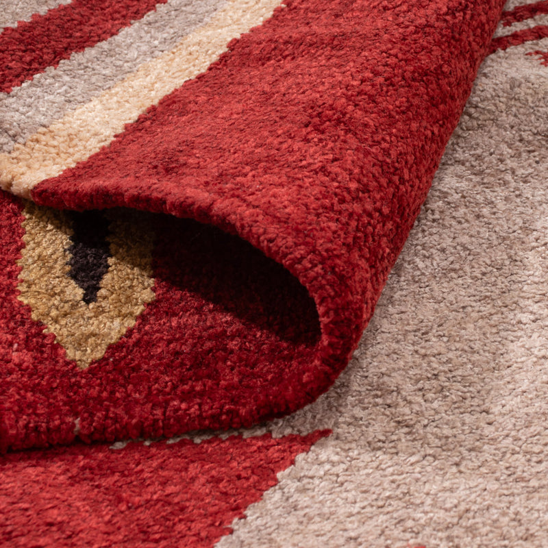 Moderne kilim Tæppe 140x100cm