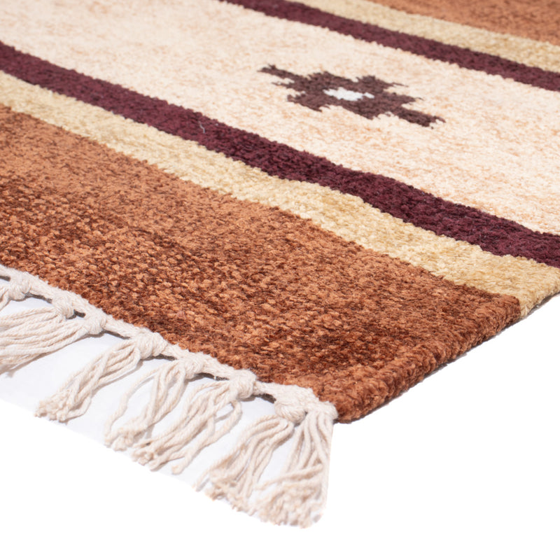 Moderne kilim Tæppe 140x100cm