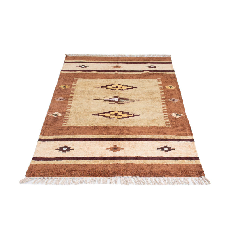 Moderne kilim Tæppe 140x100cm