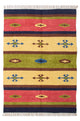 Moderne kilim Tæppe 140x100cm