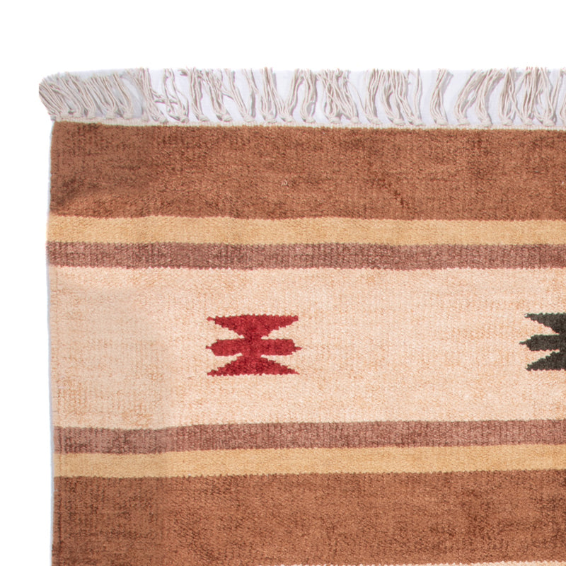Moderne kilim Tæppe 140x100cm