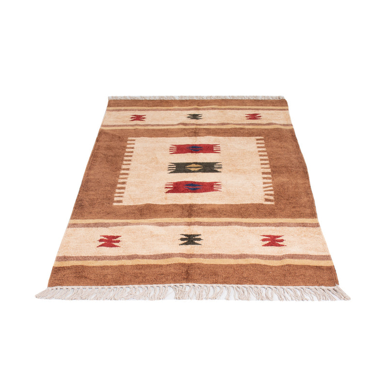 Moderne kilim Tæppe 140x100cm