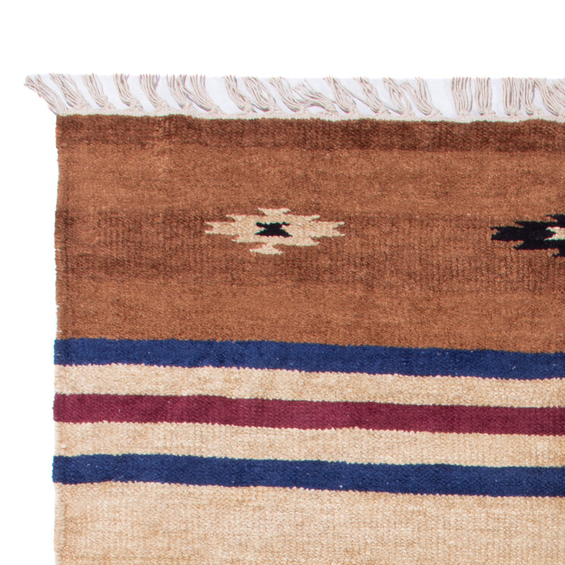 Moderne kilim Tæppe 140x100cm