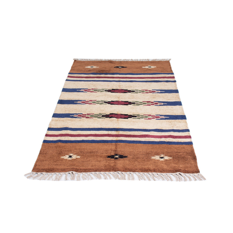 Moderne kilim Tæppe 140x100cm