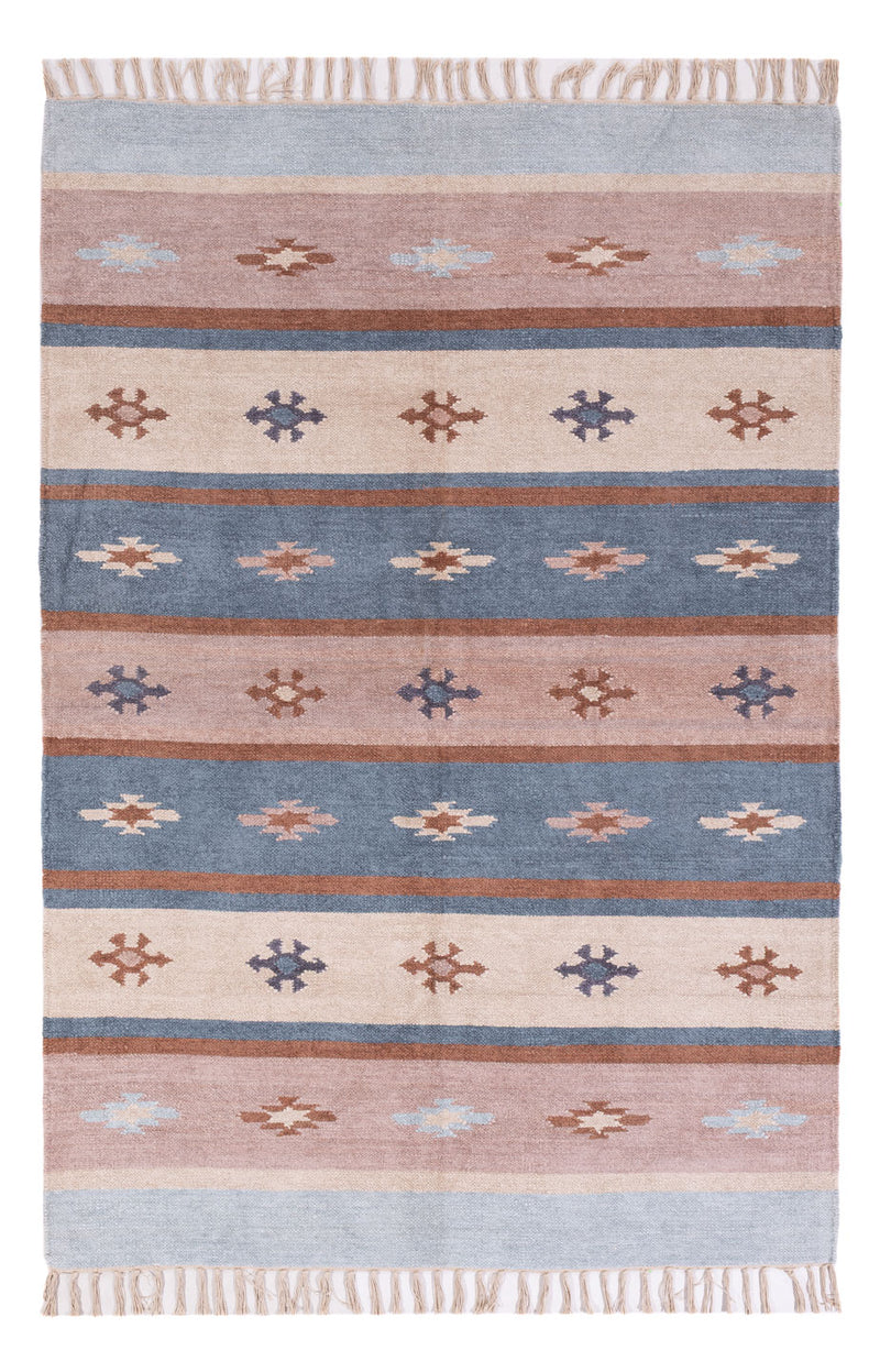 Moderne kilim Tæppe 190x130cm