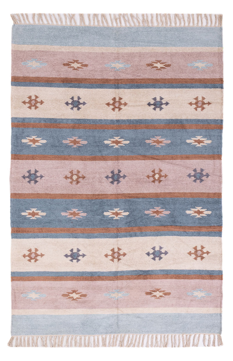 Moderne kilim Tæppe 190x130cm