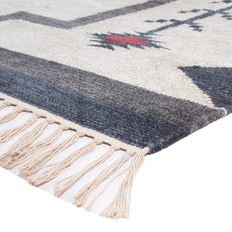 Moderne kilim Tæppe 190x130cm