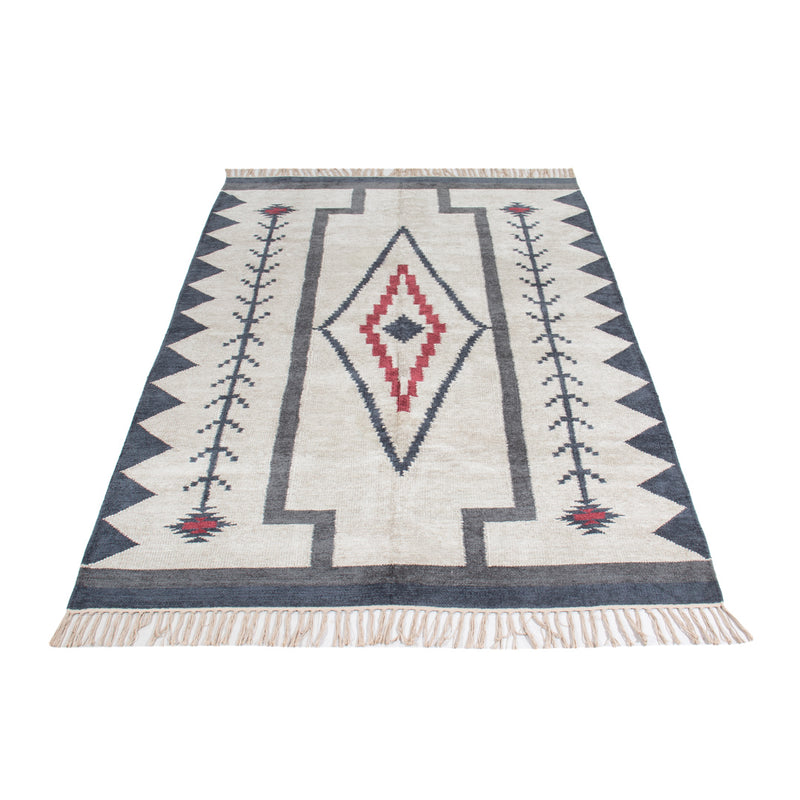 Moderne kilim Tæppe 190x130cm