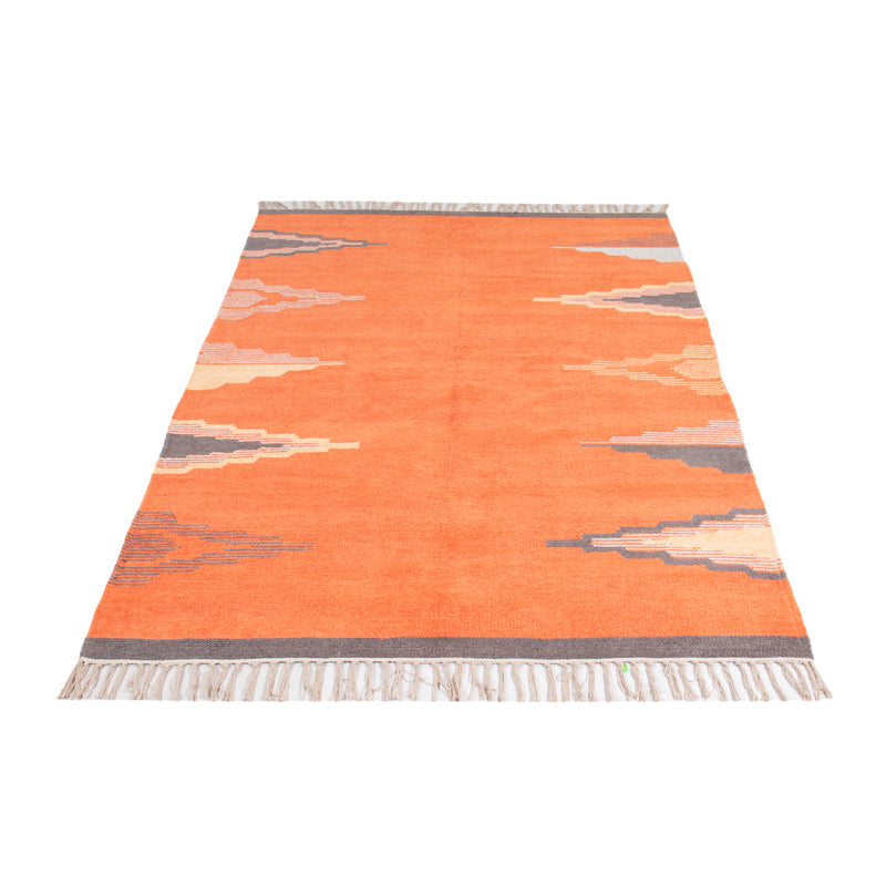 Moderne kilim Tæppe 200x140cm