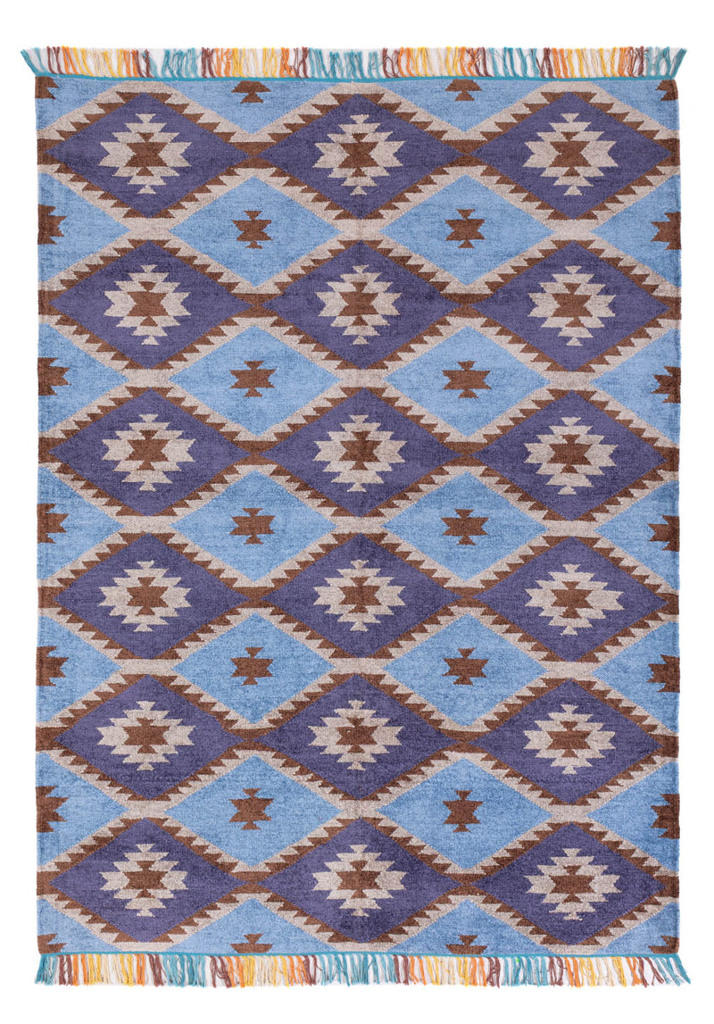 Moderne kilim Tæppe 200x140cm
