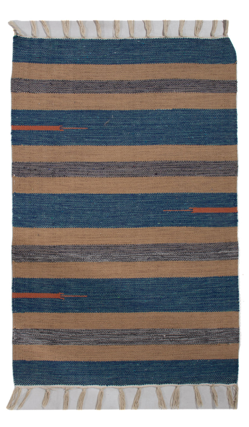 Moderne kilim Tæppe 90x60cm
