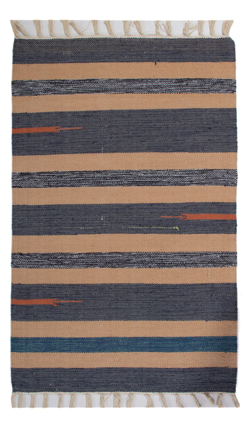 Moderne kilim Tæppe 90x60cm