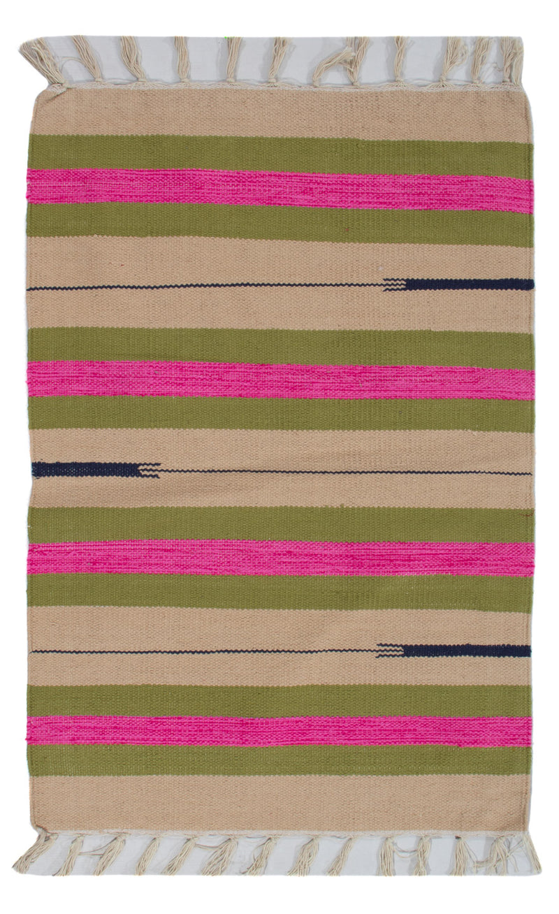 Moderne kilim Tæppe 90x60cm