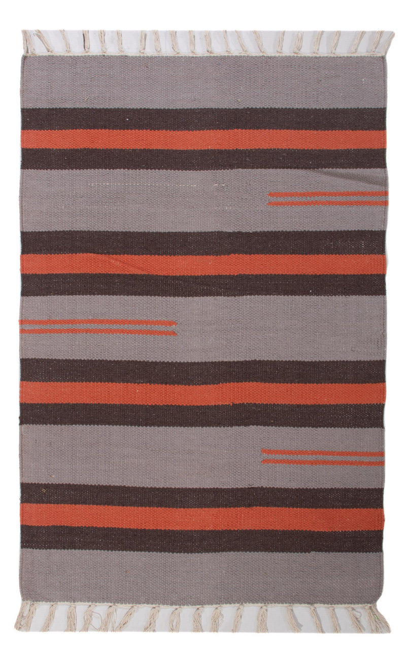 Moderne kilim Tæppe 90x60cm