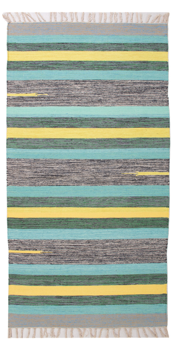 Moderne kilim Tæppe 150x70cm