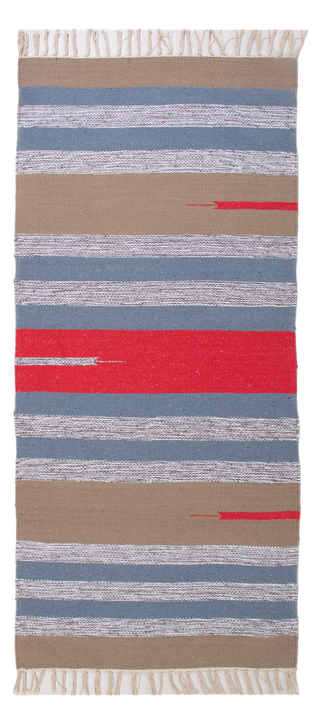 Moderne kilim Tæppe 150x70cm