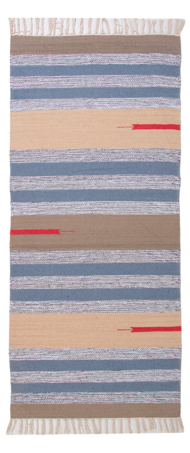 Moderne kilim Tæppe 150x70cm