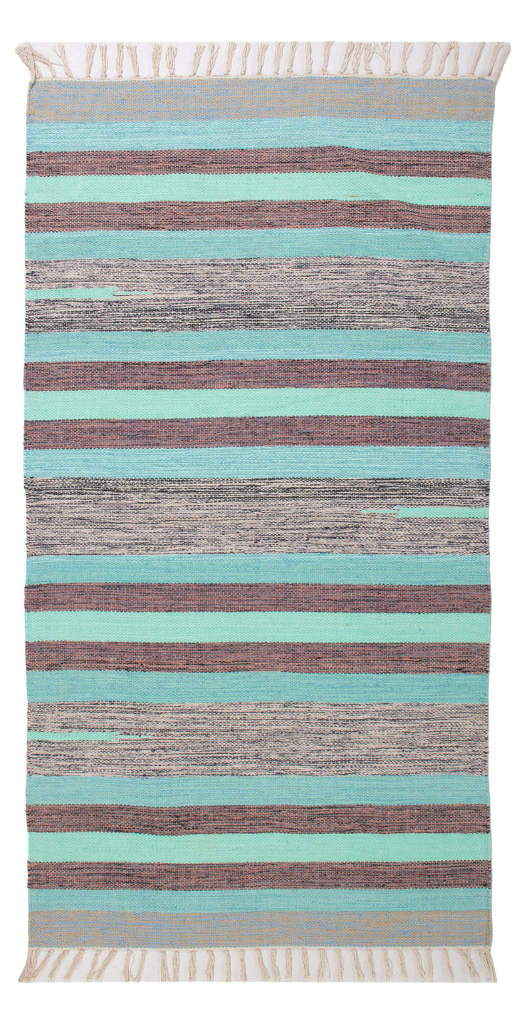 Moderne kilim Tæppe 150x70cm