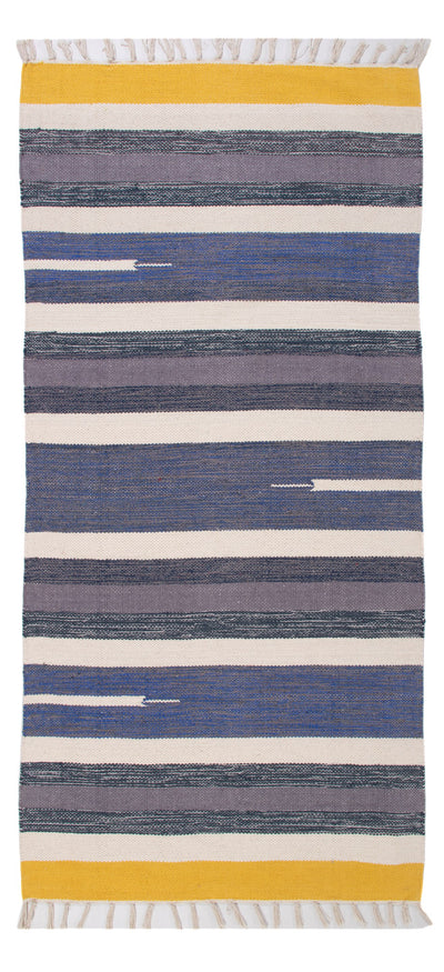 Moderne kilim Tæppe 70x150cm