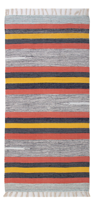 Moderne kilim Tæppe 70x150cm