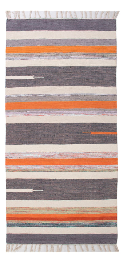 Moderne kilim Tæppe 70x150cm