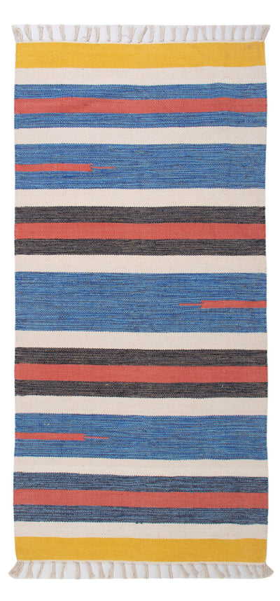 Moderne kilim Tæppe 70x150cm