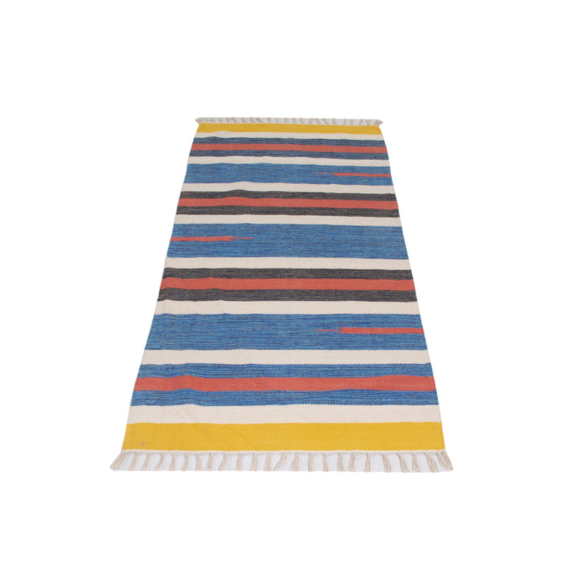 Moderne kilim Tæppe 150x70cm