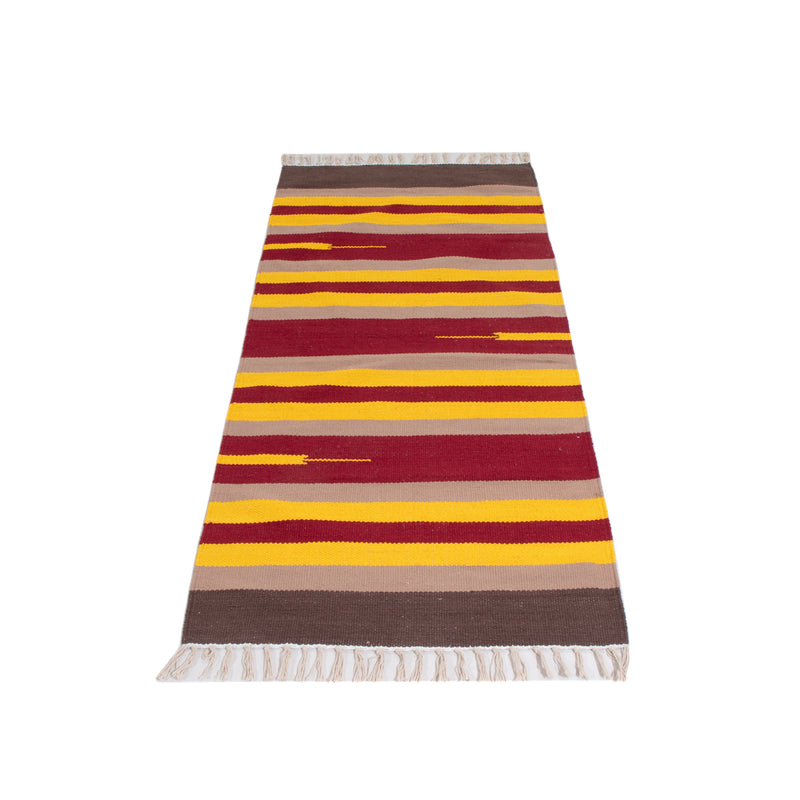 Moderne kilim Tæppe 150x70cm