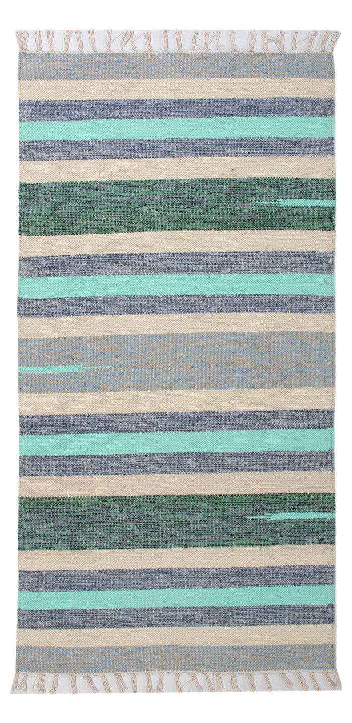 Moderne kilim Tæppe 150x70cm