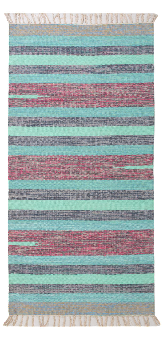Moderne kilim Tæppe 150x70cm
