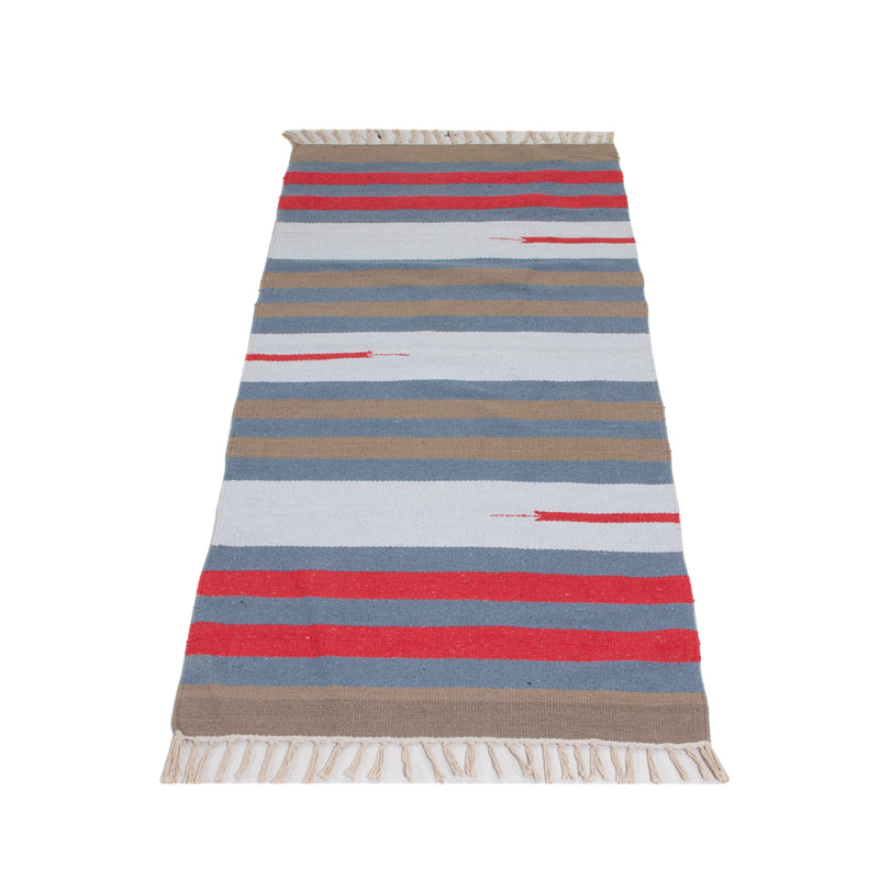 Moderne kilim Tæppe 150x70cm