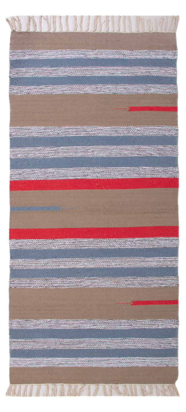 Moderne kilim Tæppe 150x70cm